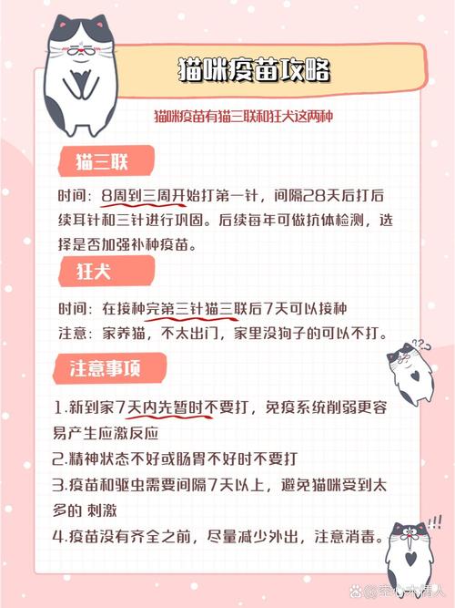 猫咪疫苗超全攻略